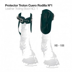 Protector Trotón cuero rodilla