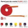 Ramal dar cuerda algodón plano