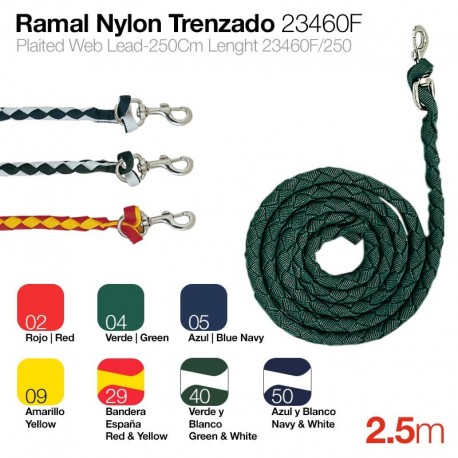 Ramal nylon trenzado