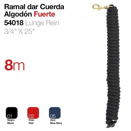 Ramal dar cuerda algodón fuerte