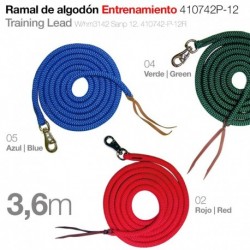 Ramal algodón entrenamiento