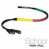 Riendas goma multicolor School
