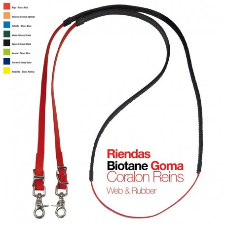 Riendas Biotane goma