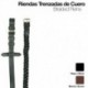 Riendas trenzadas cuero