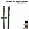 Riendas trenzadas cuero