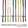 Riendas Castecus goma cuero