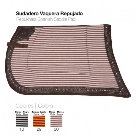 Sudadero vaquero repujado