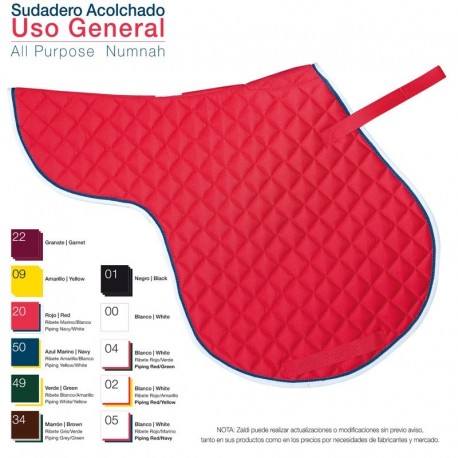 Sudadero Zaldi Uso General acolchado