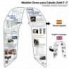 Medidor dorso para caballo Zaldi T+T