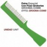 Peine especial con púas giratorias grooma-comb