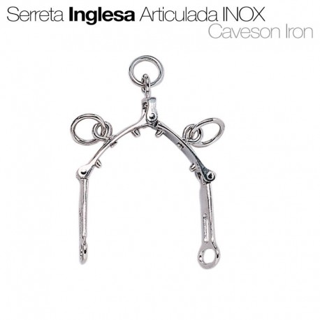 Serreta inglesa articulada inox