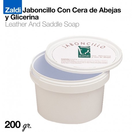 Zaldi jaboncillo con cera abeja y glicerina