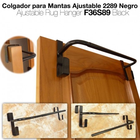 Colgador para mantas ajustables