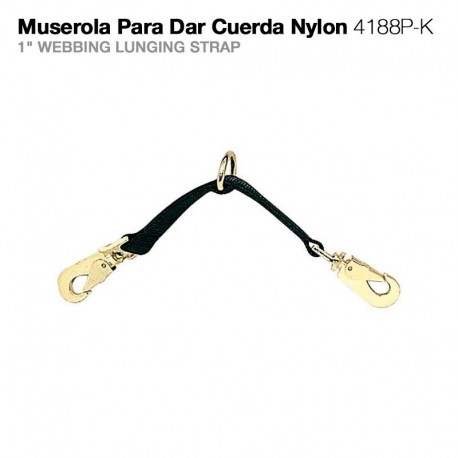 Muserola para dar cuerda nylon