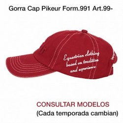 Gorra Cap Pikeur form
