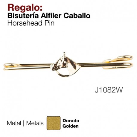 Alfiler caballo para corbata