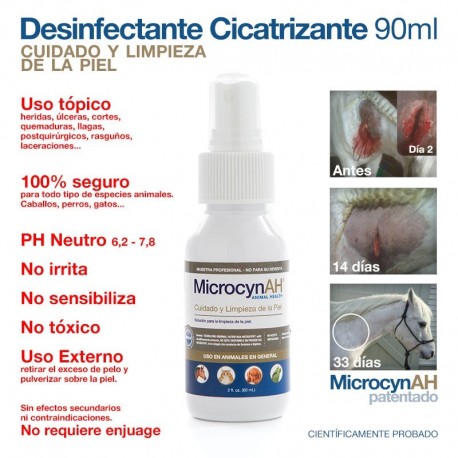 Zaldi desinfectante cicatrizante Microcynah