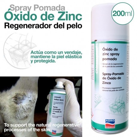 Zaldi regenerador pelo óxido de zinc