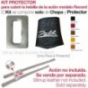 Kit protector + chapa para ación Record