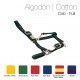 Cabezada cuadra algodón