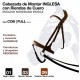 Cabezada montar inglesa rienda cuero