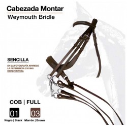 Cabezada montar sencilla