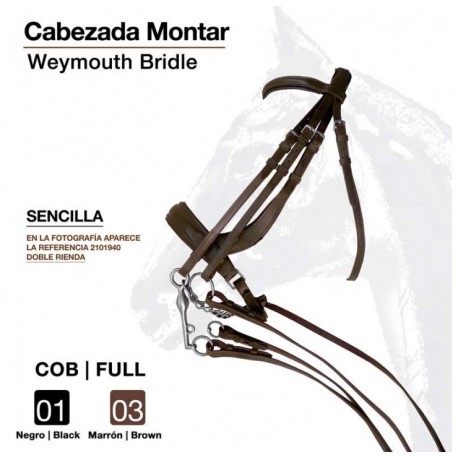 Cabezada montar sencilla