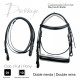 Cabezada montar doma doble rienda