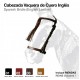 Cabezada Vaquera cuero inglés