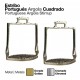 Estribo Portugués Argola cuadrado