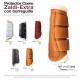 Protector Zaldi Extra cuero borreguillo pie