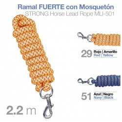 Ramal fuerte con mosquetón