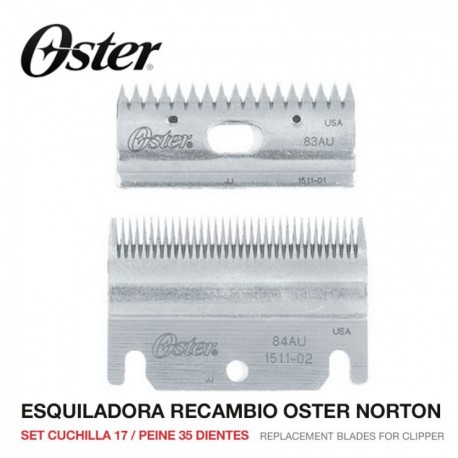 Set peine y cuchilla Esquiladora Oster