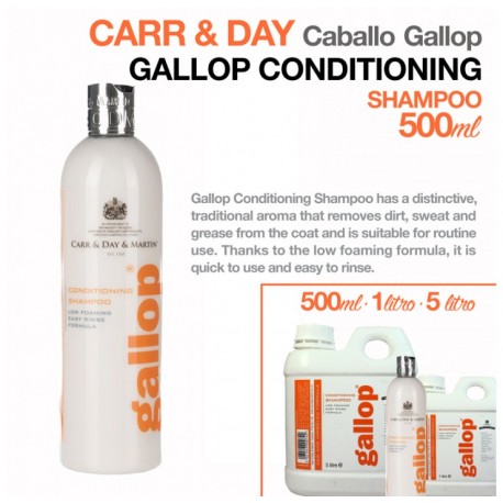 Carr & Day champú caballo Gallop