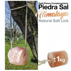 Zaldi piedra sal del Himalaya