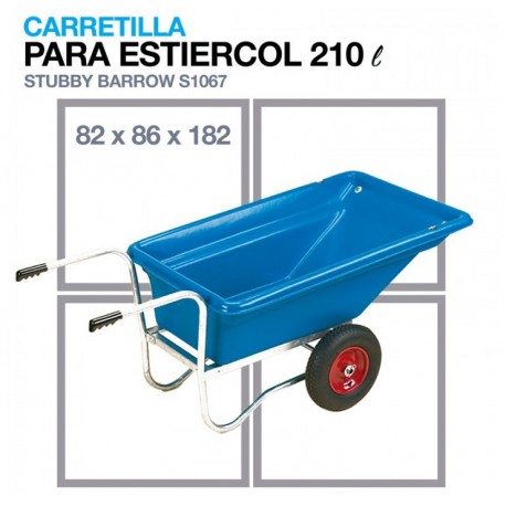 Carretilla para estiercol