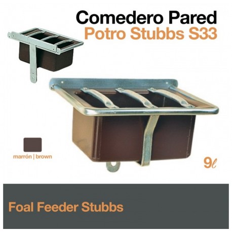 Comedero pared potro Stubbs