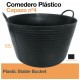 Comedero plástico capazo 55 Lt. para caballos