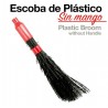 Escoba plástico sin mango