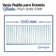 Verja rejilla Stubbs para establo de caballos