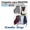 Colgador para mantas Stubbs (20 mantas)