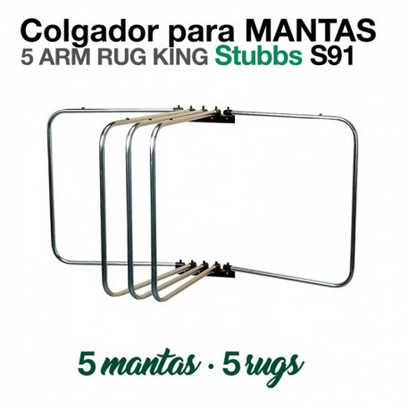 Colgador para mantas Stubbs (5 mantas)