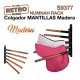 Colgador mantillas madera Stubbs