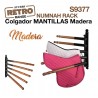 Colgador mantillas madera Stubbs