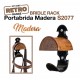 Portabrida madera Stubbs retro bridle rack