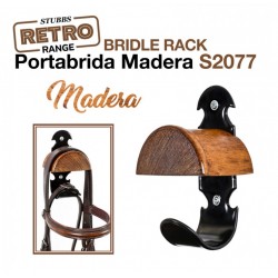 Portabrida madera Stubbs retro bridle rack