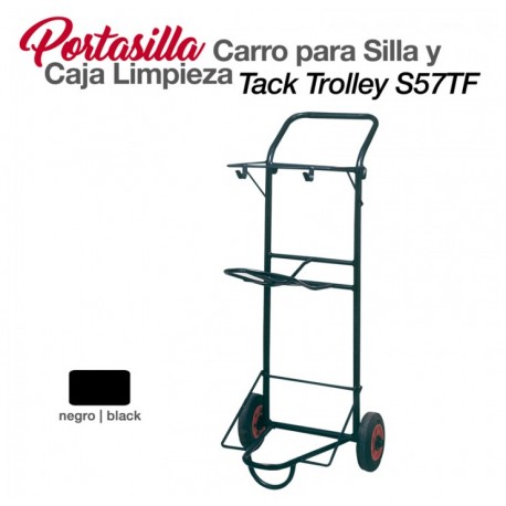 Portasillas carro para caja limpieza