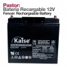 Batería recargable para pastor eléctrico 12V 47 A/h