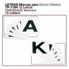 Letras marca para doma clásica 12Ud.