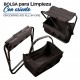 Bolsa para limpieza con asiento
